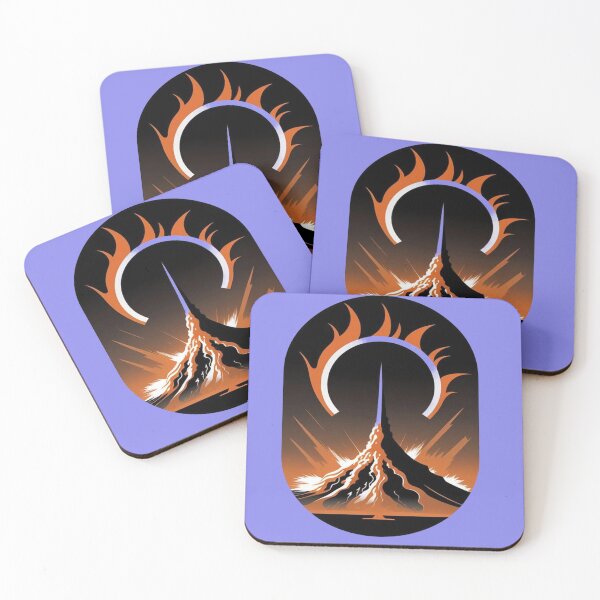 Item preview, Volcano Abstract Design designed and sold by ZeeArtStudio.