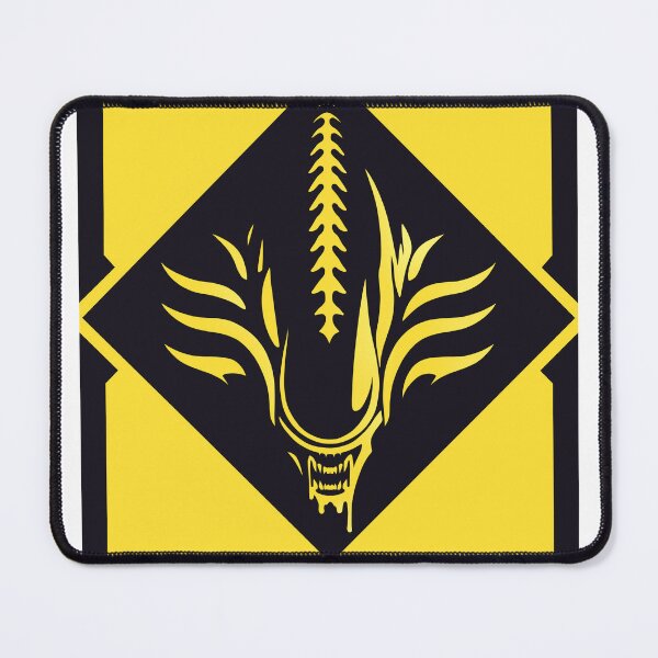 Item preview, Xenomorph Weyland Yutani hazard logo designed and sold by TheNervousMedic.