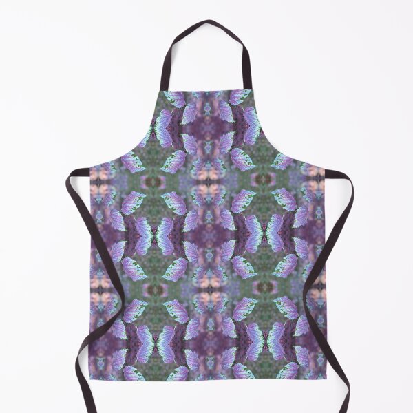 Item preview, Flutterby Leaves Photo Pattern Lilac designed and sold by vallisrowe.