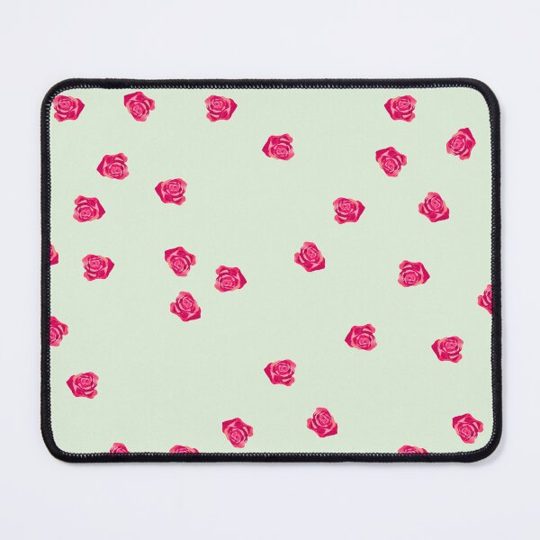 Item preview, Scattered Roses on Mint designed and sold by AnimaliaStar.