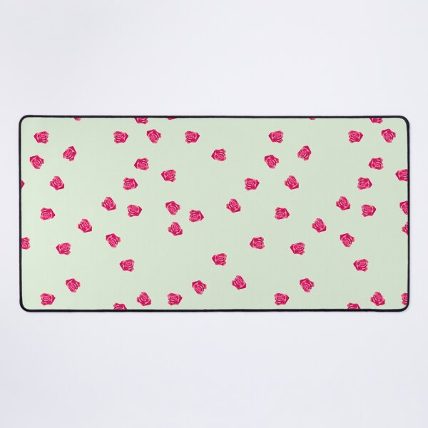 Item preview, Scattered Roses on Mint designed and sold by AnimaliaStar.
