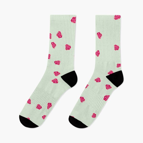 Item preview, Scattered Roses on Mint designed and sold by AnimaliaStar.