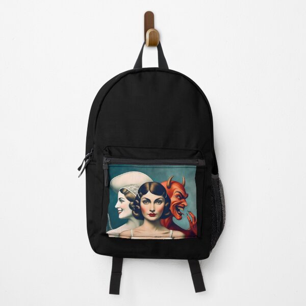 Item preview, Girl undecided between good and evil designed and sold by marccelusshop.