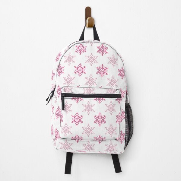Item preview, Pink Snowflakes on White Back Ground-Happy Pinkmas designed and sold by MimsTees.