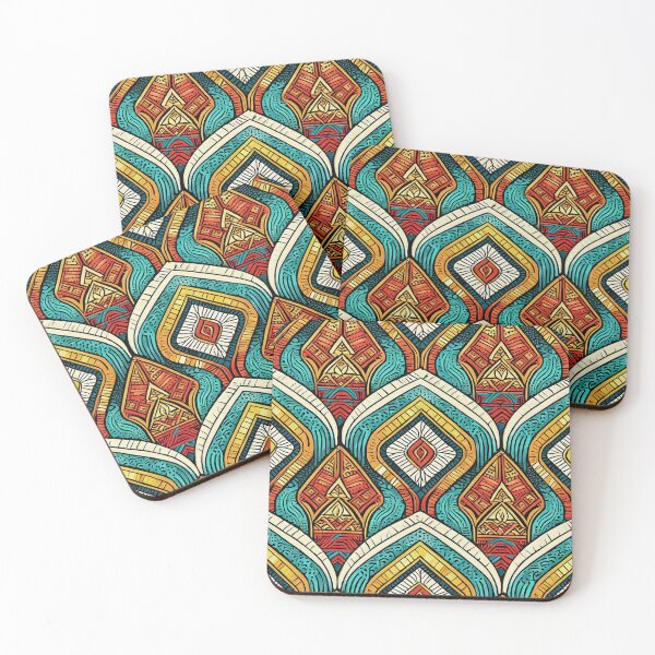 Item preview, Detailed colorful African graphic 0001 designed and sold by pASob-dESIGN.