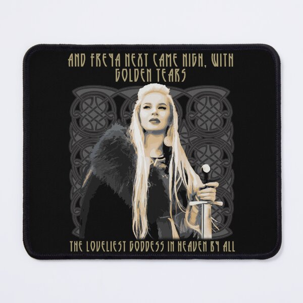 Item preview, And Freya Next Came Nigh, Norse Mythology, Norse Goddess Design, Viking Gift designed and sold by Proverbial Wisdom Design.