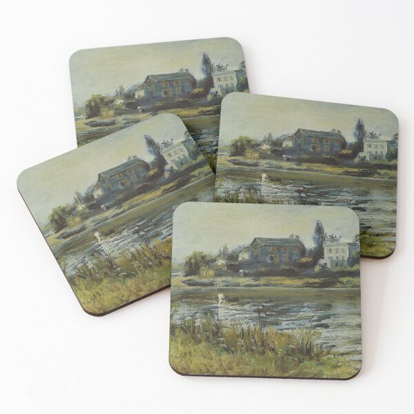 Item preview, The Seine at Chatou by Pierre Auguste Renoir designed and sold by tomorrowsart.
