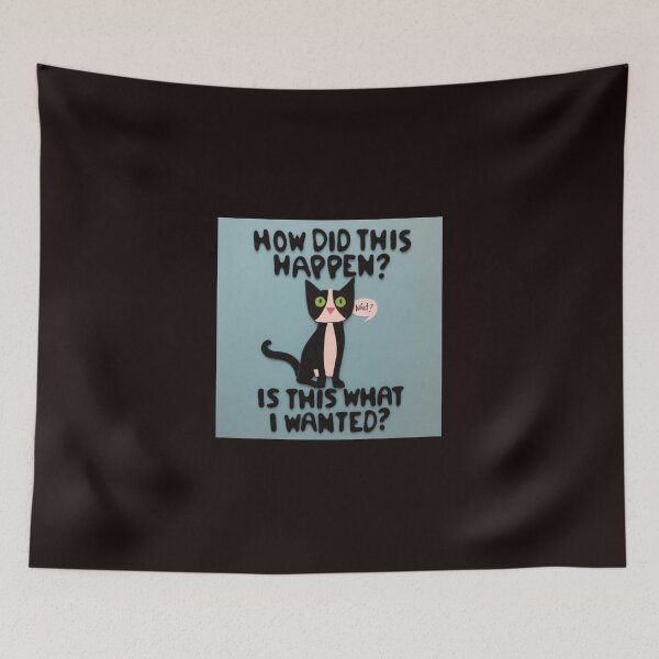 Item preview, Tuxedo Cat Cómo/Qué es designed and sold by prunellaparsnip.