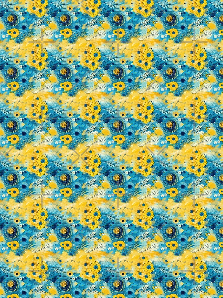 Thumbnail 3 of 3, Scarf, Summer Pattern designed and sold by BeerBot.