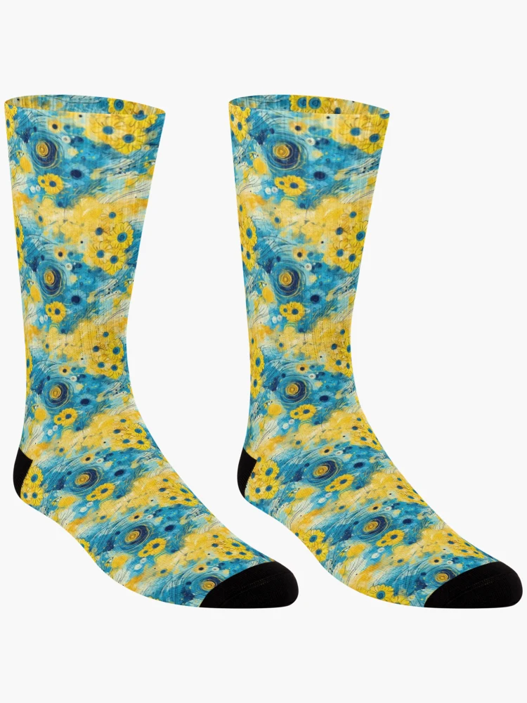 Thumbnail 3 of 5, Socks, Summer Pattern designed and sold by BeerBot.