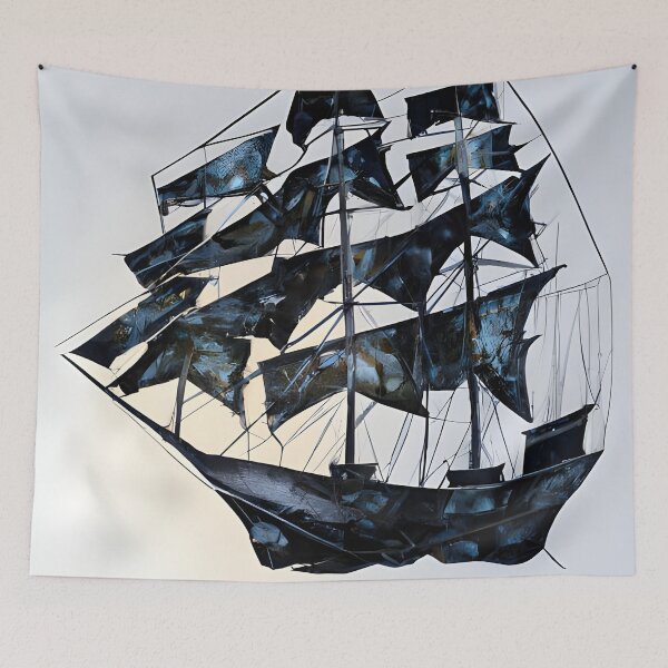 Artikelvorschau, Nautical Ship watercolor entworfen und verkauft von Nautical4U.