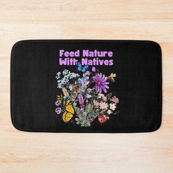 Item preview, Feed Nature With Natives Colorful Wildflower Design designed and sold by EarthArtDesigns.