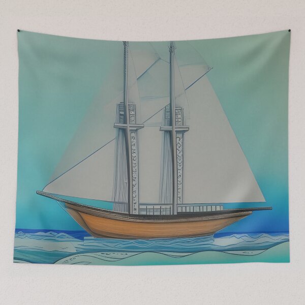 Artikelvorschau, Masted Ship entworfen und verkauft von Nautical4U.