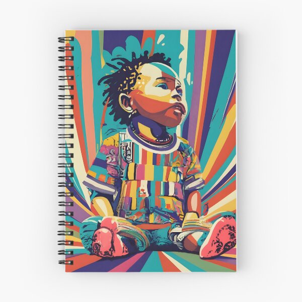 Item preview, Artwork Abstract Style - African Child designed and sold by JurenArt.