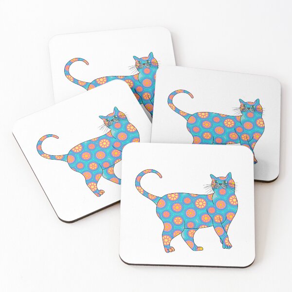 Item preview, Circle/Wheel Cat designed and sold by Leah Haas.