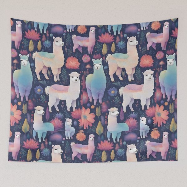 Item preview, llama in the clearing designed and sold by Animal-artworld.