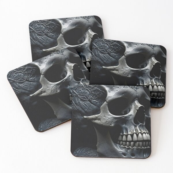 Item preview, Ancient Carved Skull (Variation) designed and sold by OccultDreams.