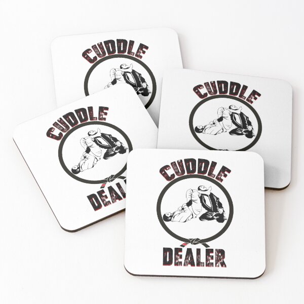 Item preview, Cuddle Dealer Funny Ju Jitsu Martial Arts Pun designed and sold by SharpThreadZ.