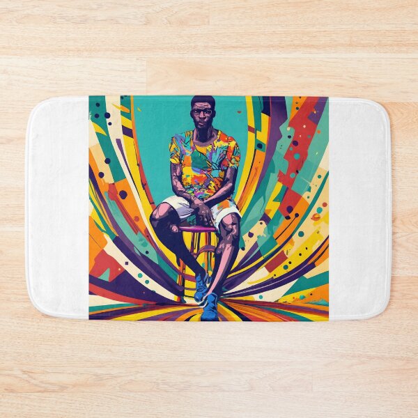 Item preview, Artwork Abstract Style - African Man designed and sold by JurenArt.