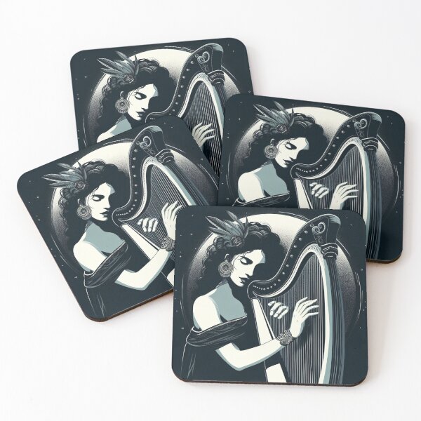 Item preview, HARP WOMAN 1 designed and sold by CERANARTS.
