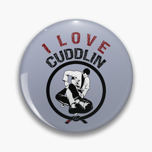 Item preview, Me encanta Cuddlin Cita divertida de Ju Jitsu designed and sold by SharpThreadZ.