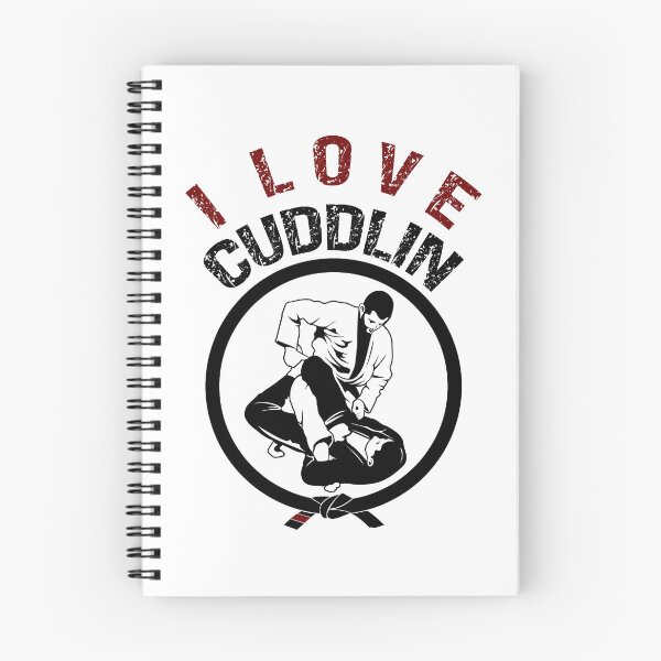 Artikelvorschau, Ich liebe Cuddlin, lustiges Ju-Jitsu-Zitat entworfen und verkauft von SharpThreadZ.