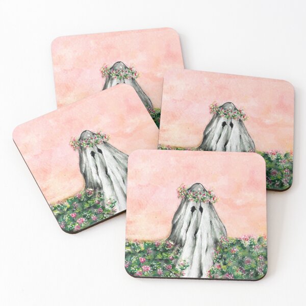 Item preview, Flower Ghost - Watercolor Painting  designed and sold by Caseo07.