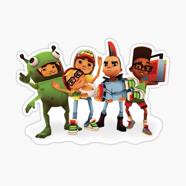 Subway Surf Stickers for Sale