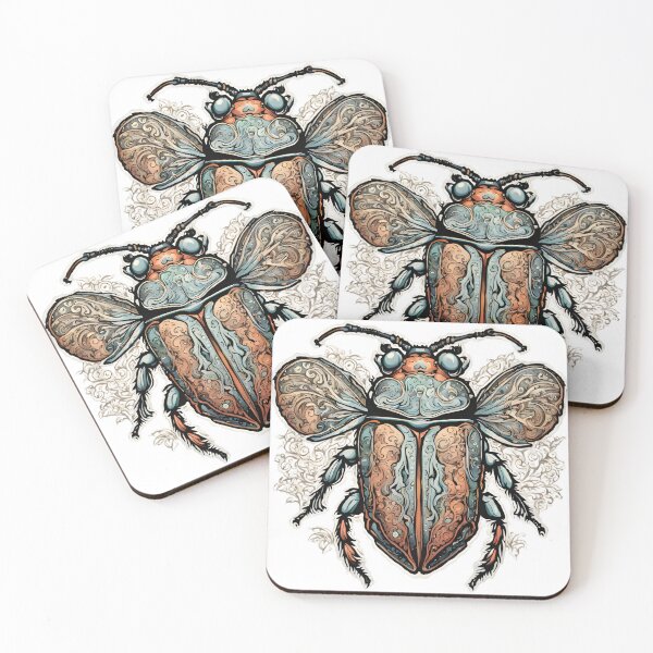 Item preview, Vintage beetle designed and sold by The-wild-hub.