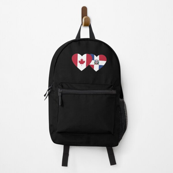 Item preview, Canada Dominican Republic flag heart designed and sold by emeksedesign.