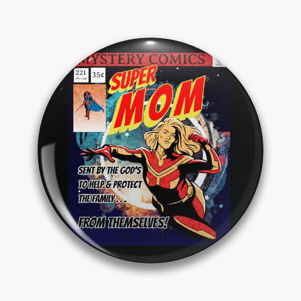 Artikelvorschau, SUPER MOM – Comics entworfen und verkauft von Zombie-Killa.