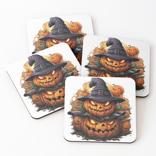 Item preview, Scary Glowing Halloween Pumpkins designed and sold by venomNL.
