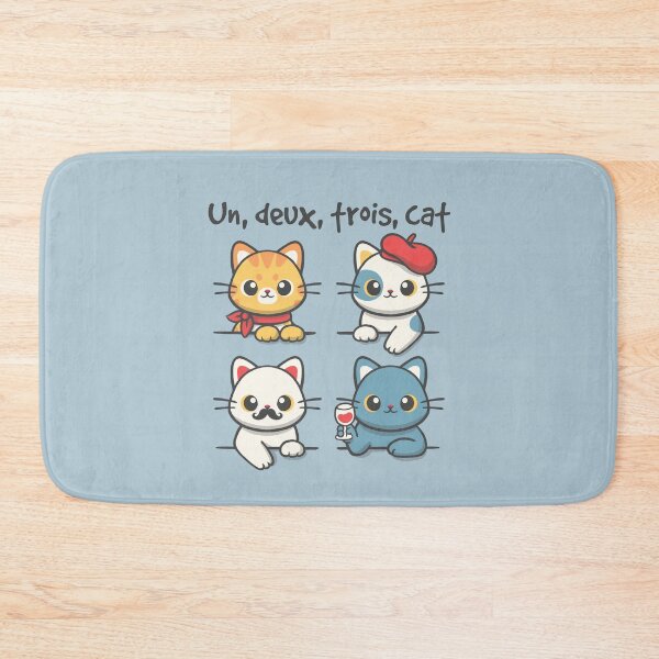 Item preview, Un deux trois cat designed and sold by NemiMakeit.