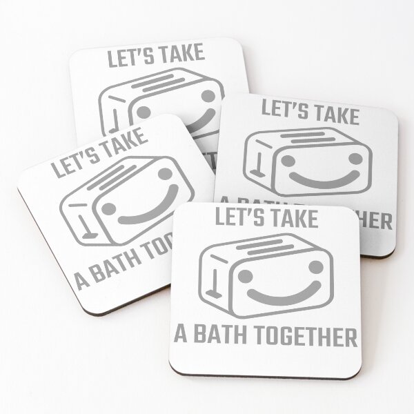 Item preview, Toaster, lets take a bath together designed and sold by GodsOfArt.