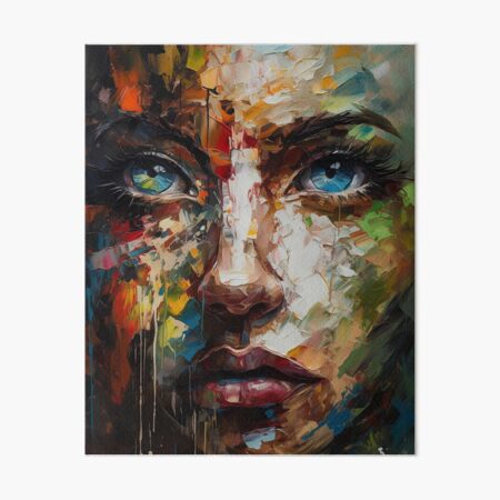 Item preview, Canvas of Humanity I By Julian Rhodes designed and sold by AbayArt Shopping.
