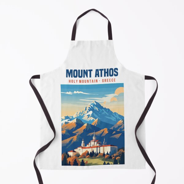 Item preview, Mount Athos, Agion Oros, Greece Travel poster designed and sold by Travel-Graphix.