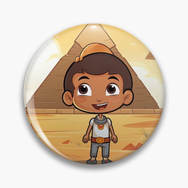 Item preview, Giza Pyramids | cute style designed and sold by ComicsFactory.