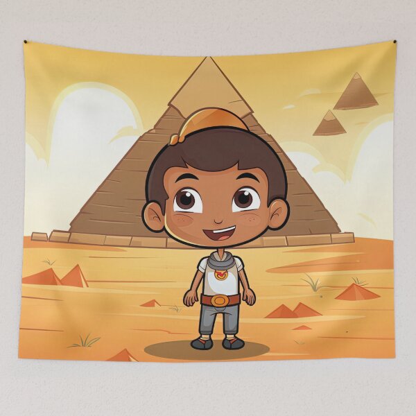 Item preview, Giza Pyramids | cute style designed and sold by ComicsFactory.
