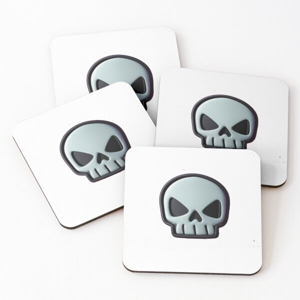 Item preview, Loser Skull Emoji Spooky Scary Skeletons Funny Colorful Humor  designed and sold by ShopSunday.