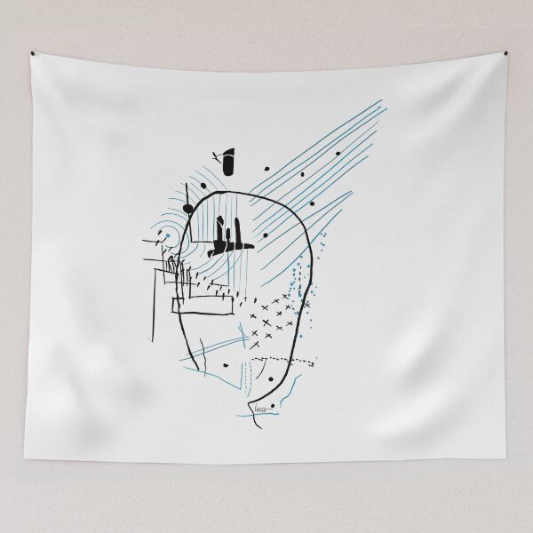 Item preview, Abstract radiation (white background) designed and sold by MentaLee.