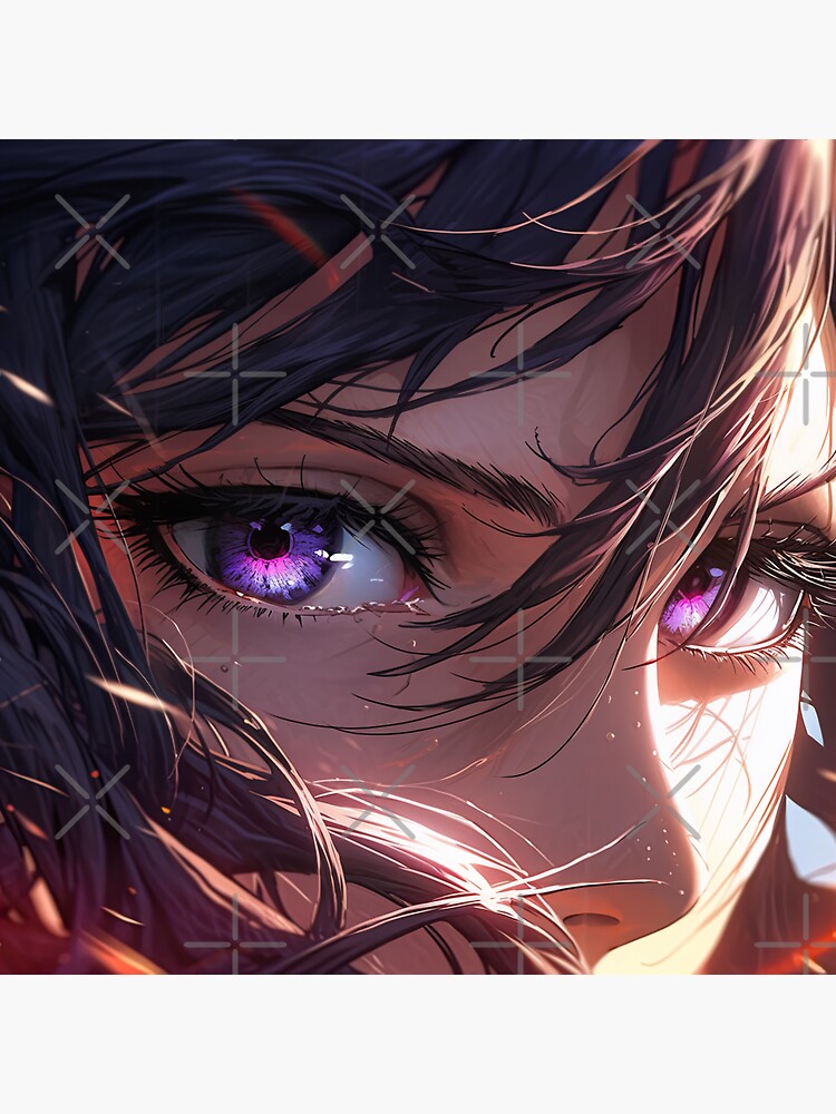 the anime eyes closeup thing