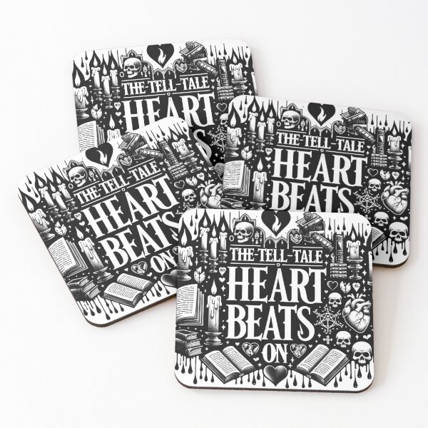 Item preview, Skelton Head Tell-Tale Heart Beats On designed and sold by BeautBoldBasic.