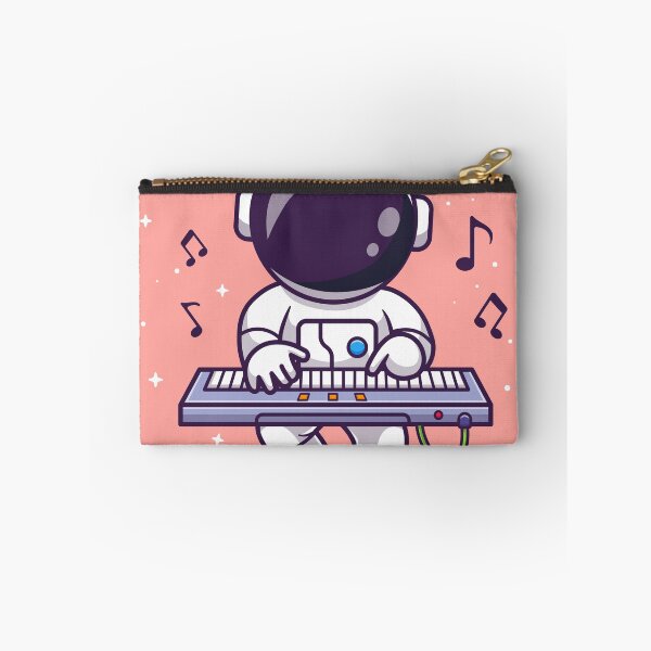 Item preview,  Cute Astronaut Playing Space Piano - Cartoon Vector Icon designed and sold by hjian8219.