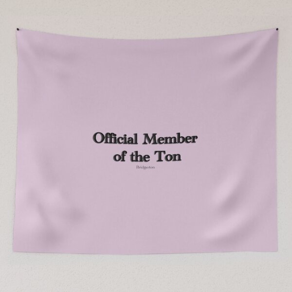 Item preview, Bridgerton: Official Member of the Ton (Black) designed and sold by Cecetyshay.