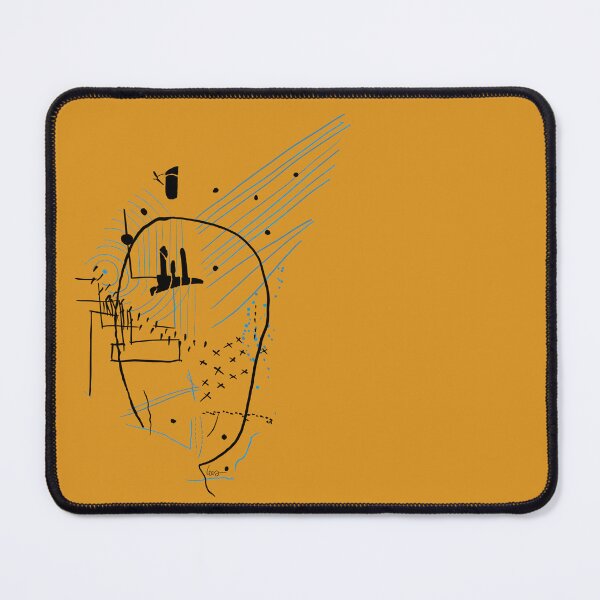 Item preview, Abstract radiation (yellow background) designed and sold by MentaLee.