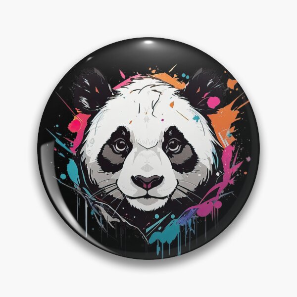 Item preview, Cute Colorful Panda in Graffiti Style designed and sold by MindSmith.