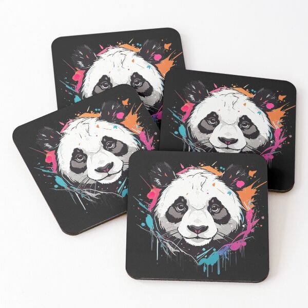Item preview, Cute Colorful Panda in Graffiti Style designed and sold by MindSmith.