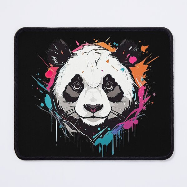 Item preview, Cute Colorful Panda in Graffiti Style designed and sold by MindSmith.