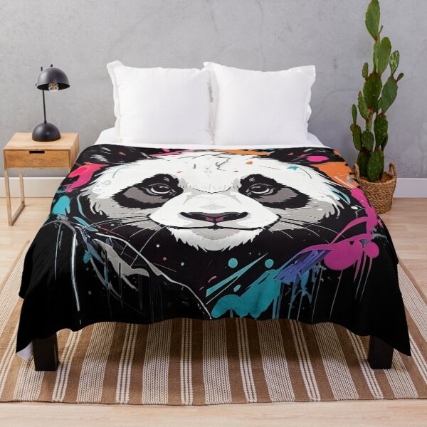 Item preview, Cute Colorful Panda in Graffiti Style designed and sold by MindSmith.