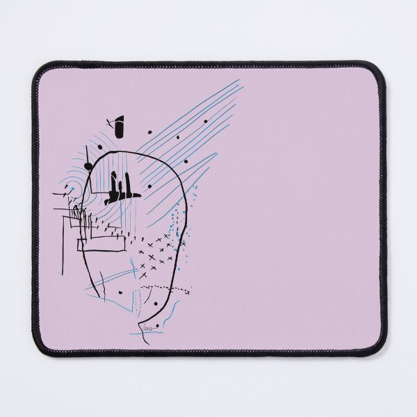 Item preview, Abstract radiation (pink background) designed and sold by MentaLee.